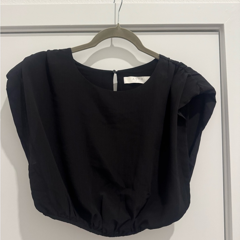 Astr Black Women's Blouse